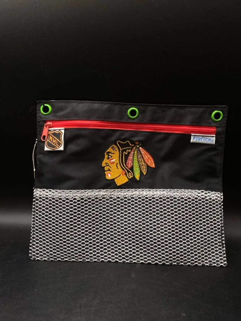1994 Pentech Pencil Pouch NHL Chicago Blackhawks Vintage NWT
